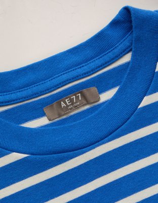 AE77 Boxy Long-Sleeve Stripe T-Shirt