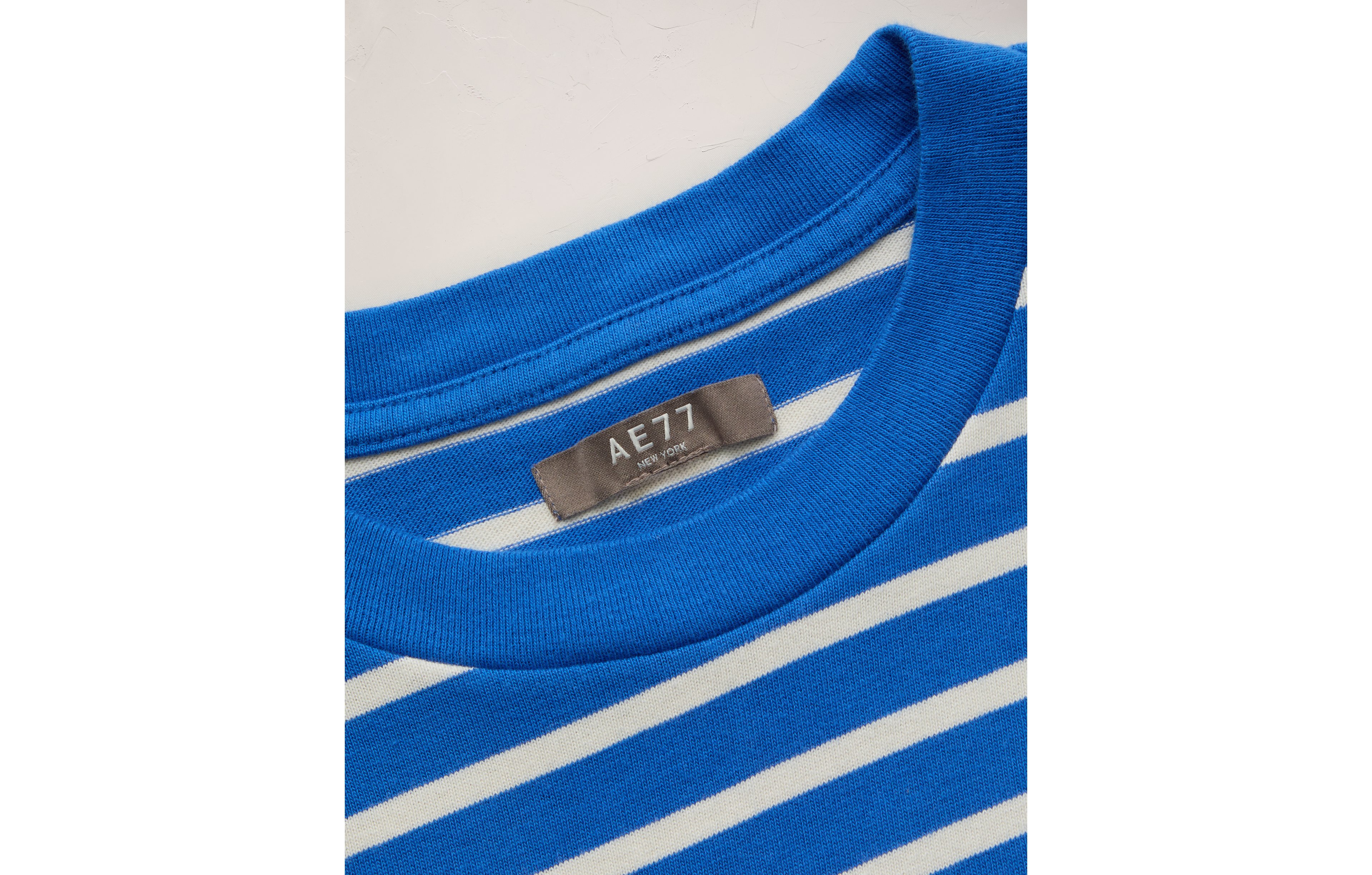 AE77 Boxy Long-Sleeve Stripe T-Shirt