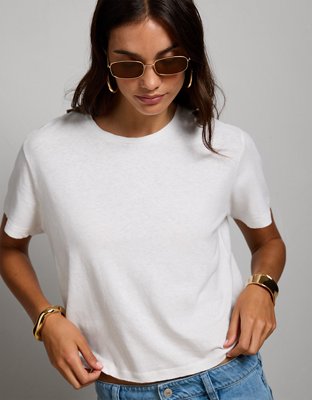 AE77 Premium Linen-Blend T-Shirt