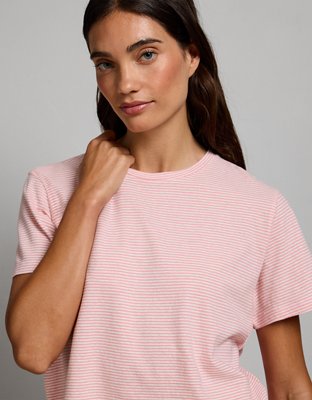 T-shirt en mélange de lin haut de gamme AE77