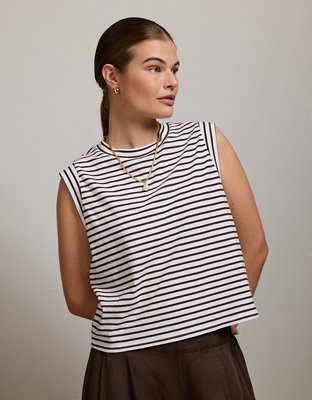 AE77 Cap-Sleeve T-Shirt from American Eagle - $40.60