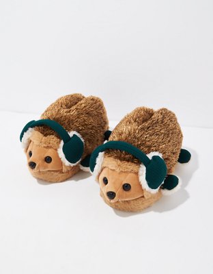 Ladies sale hedgehog slippers