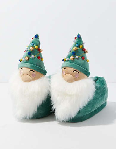 AE Christmas Gnome Slipper