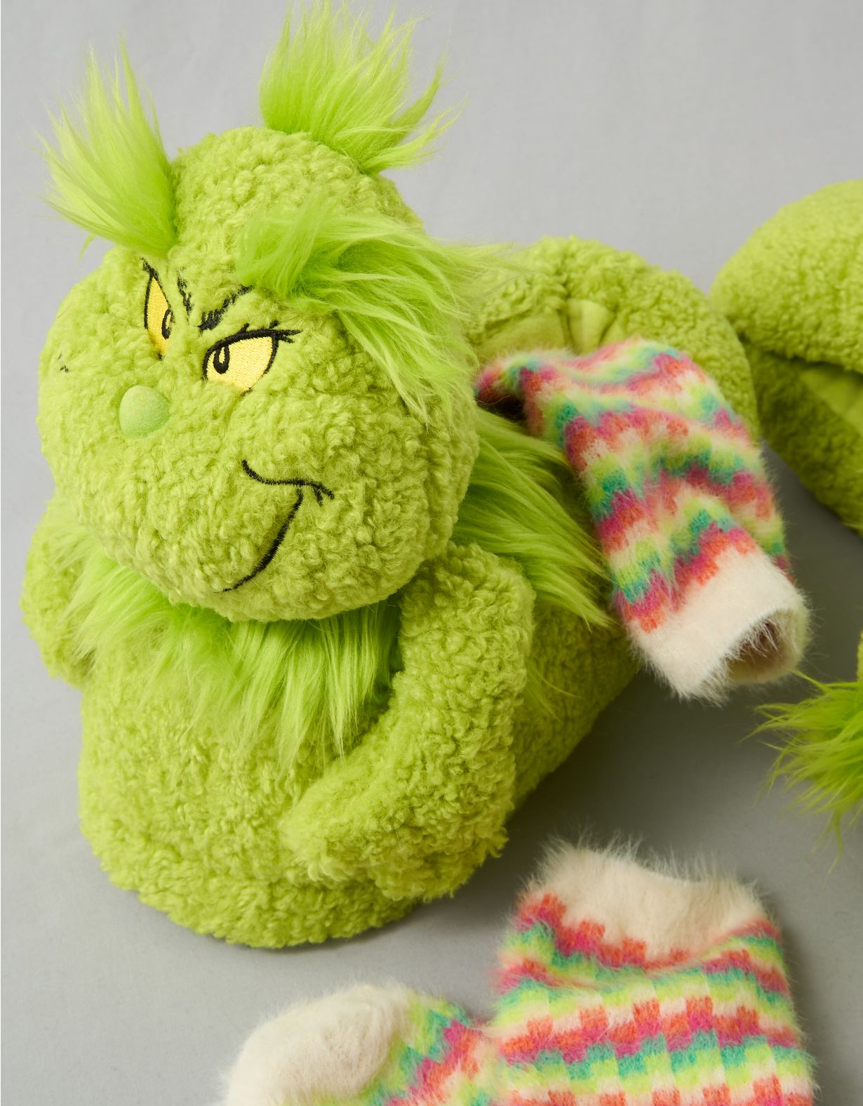 AE Grinch Slippers