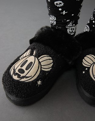 Женские тапочки American Eagle AE Halloween Mickey Mouse Slipper — фото 2