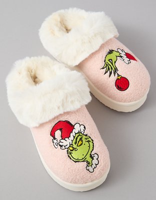 AE Grinch Scuff Slipper