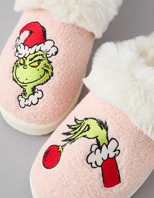 AE Grinch Scuff Slipper