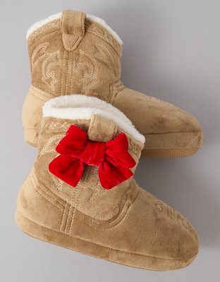 AE Cowboy Slipper Bootie