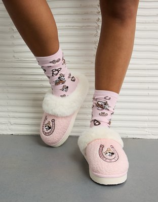 AE Western Mickey Scuff Slipper