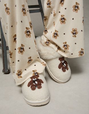 AE Teddy Bear Scuff Slipper