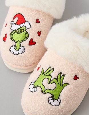 AE Grinch Scuff Slipper
