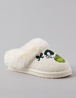 AE Grinch Scuff Slipper