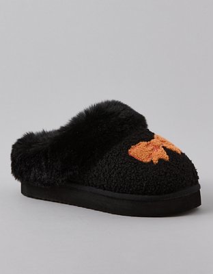 AE Spooky Bow Scuff Slipper