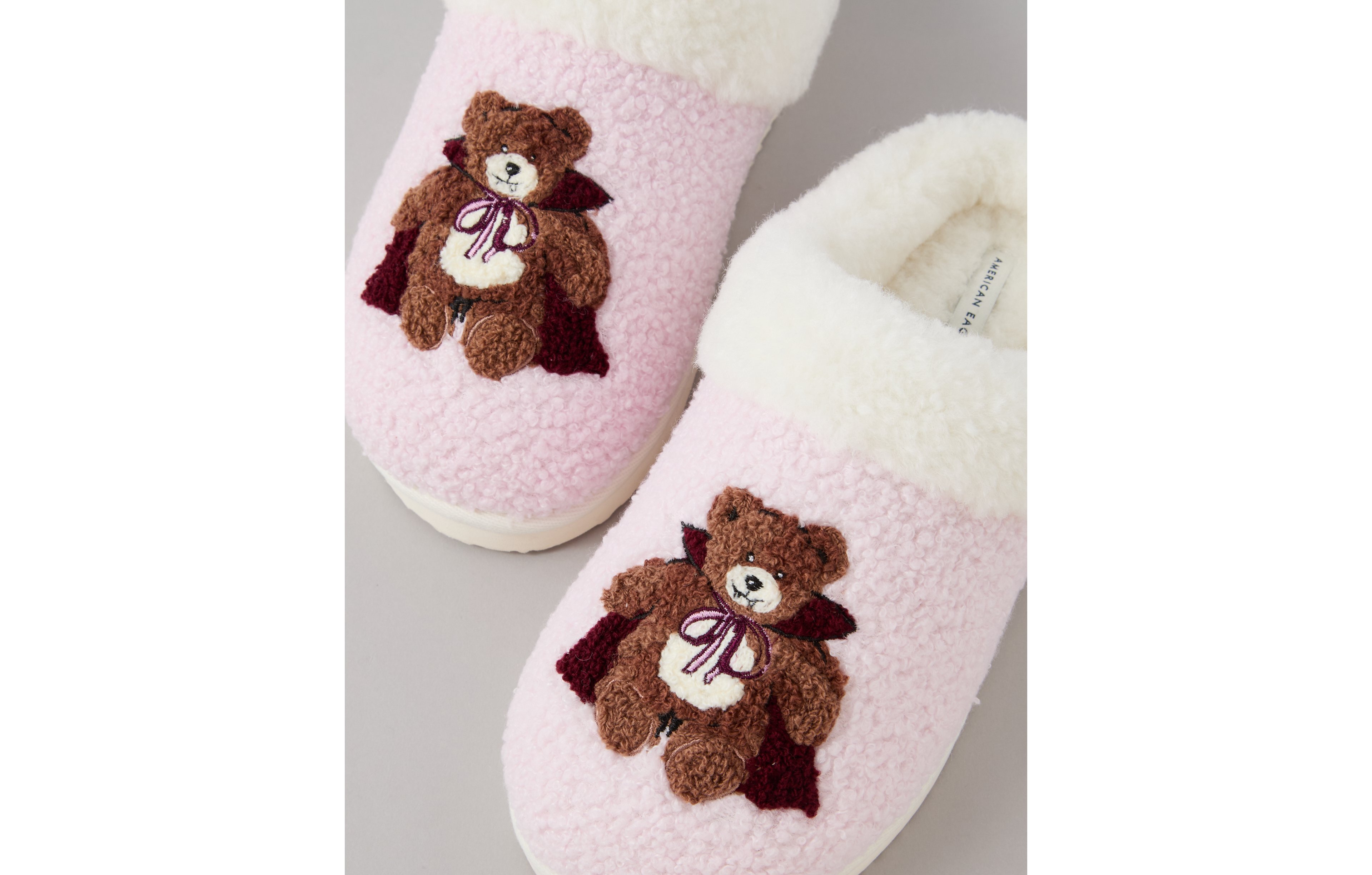 AE Vampire Teddy Scuff Slipper