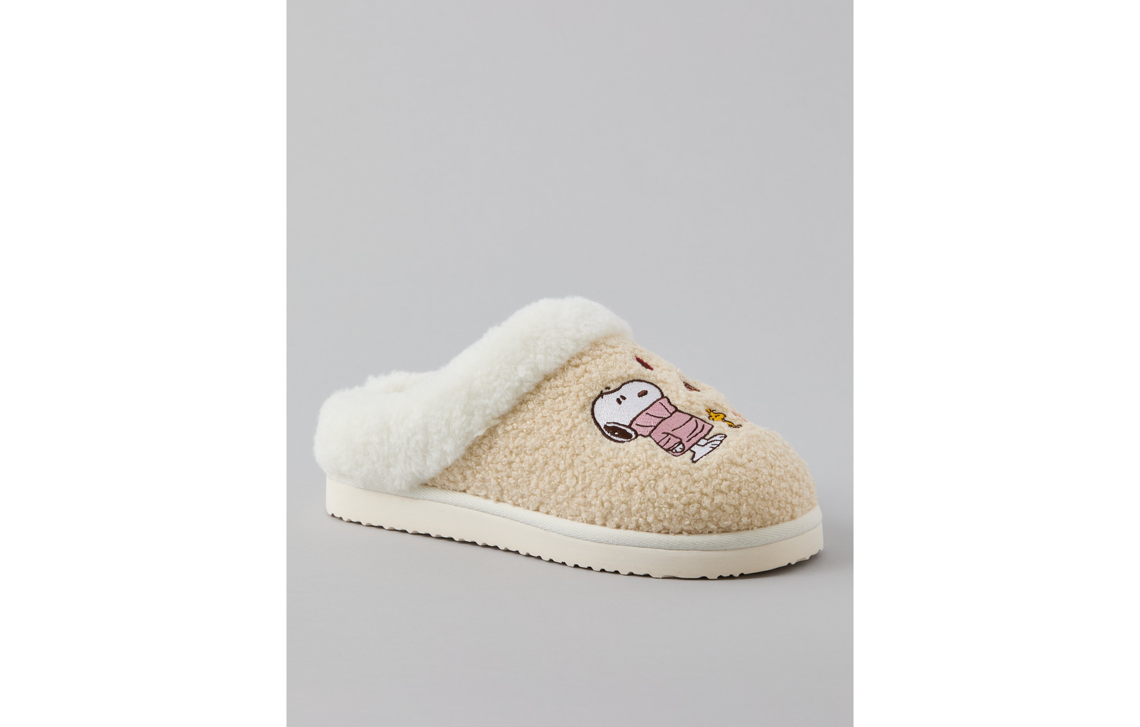AE Snoopy Sweater Scuff Slipper