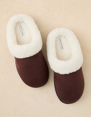 AE Heritage Faux Suede Slippers