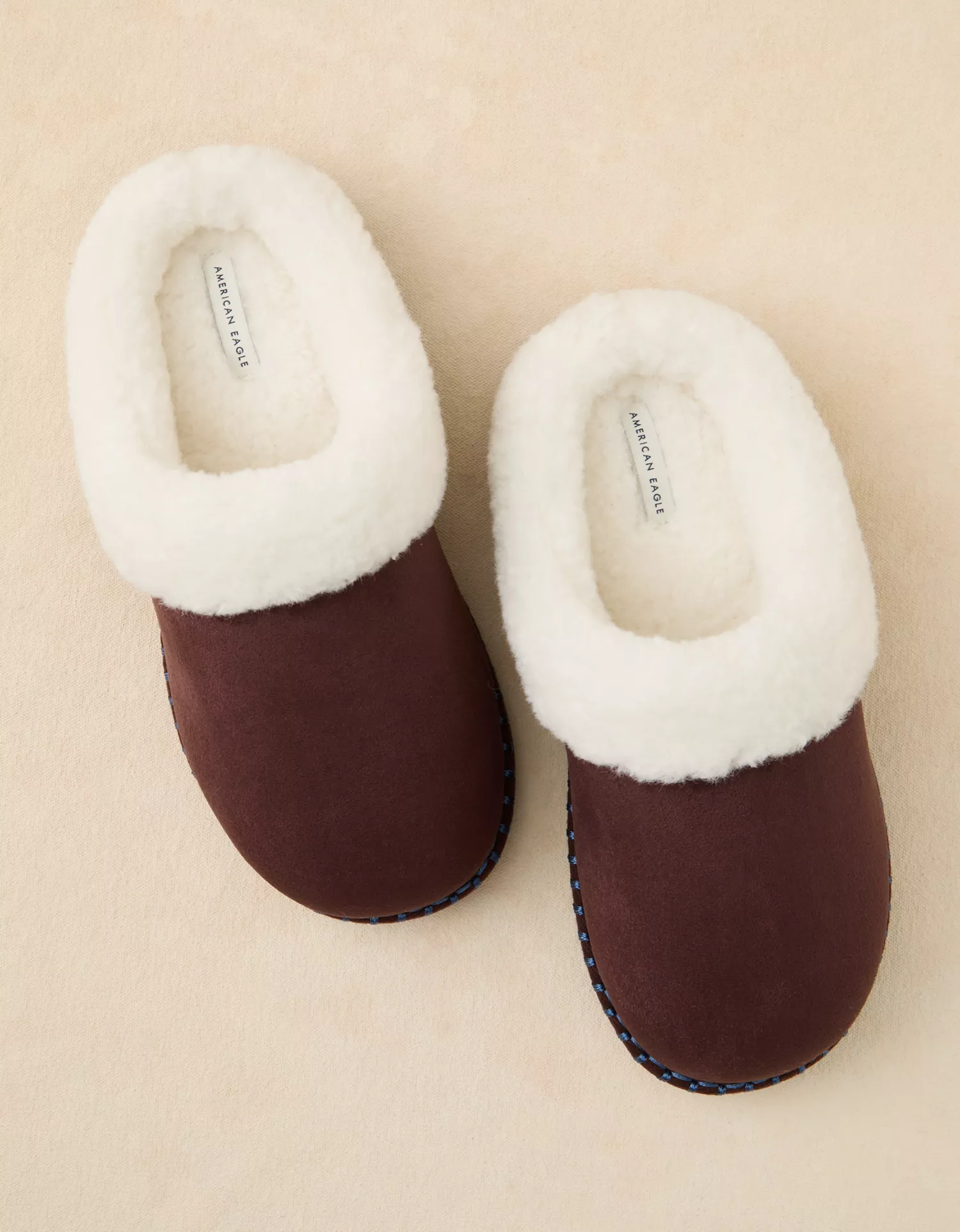 AE Heritage Faux Suede Slippers - thumbnail 2
