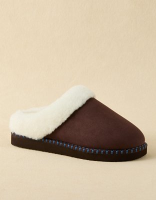 AE Heritage Faux Suede Slippers