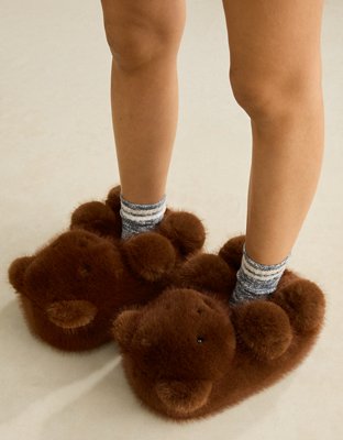 AE Cozy Bear Slipper