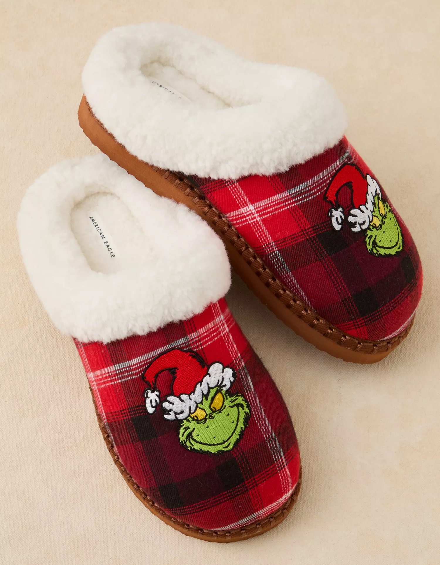 AE Festive Grinch Slipper - thumbnail 3