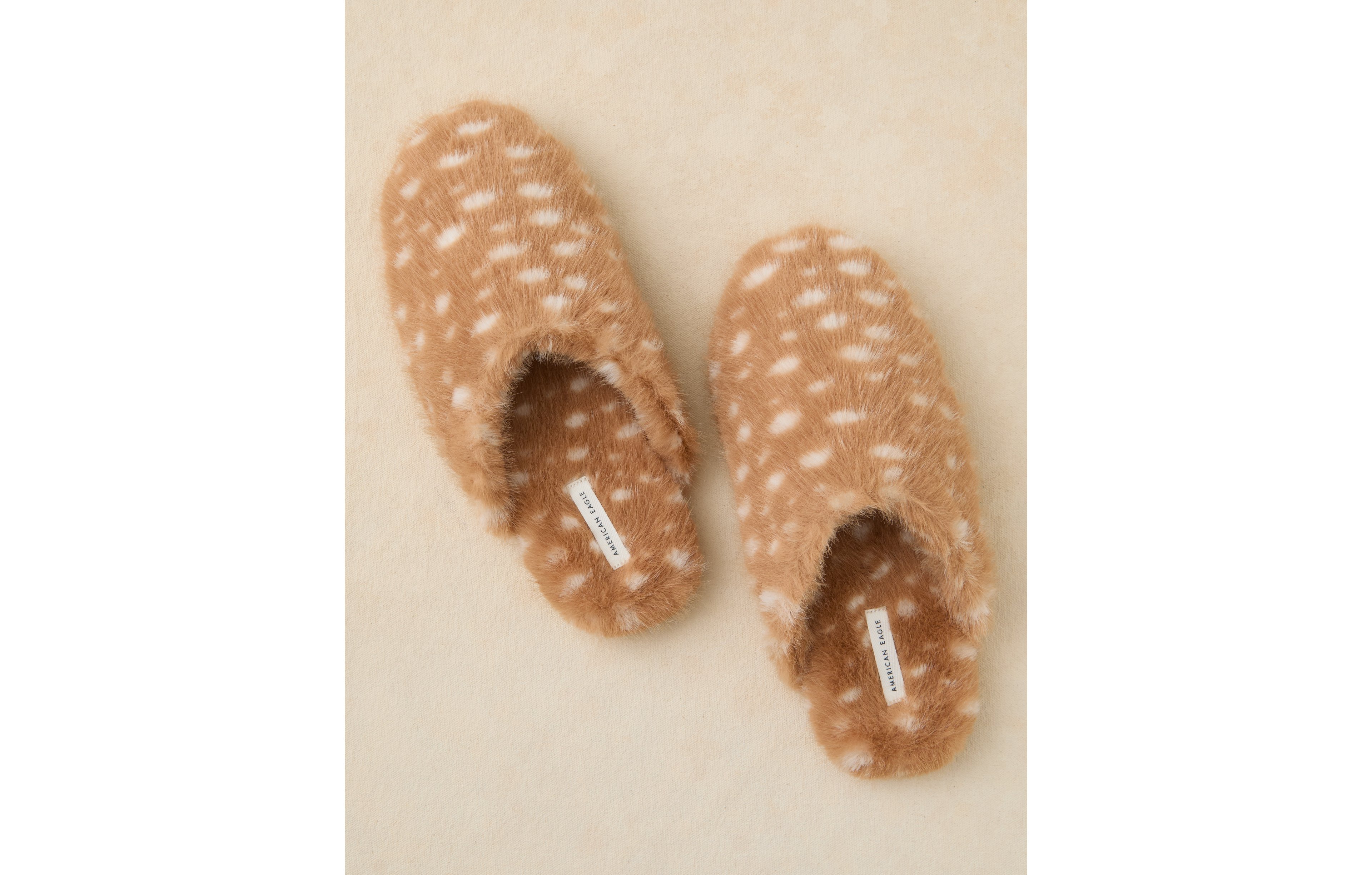 AE Deer Print Slipper