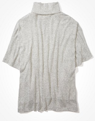 Женские мягкие игрушки American Eagle AE Plush Cowl Neck Poncho — фото 4