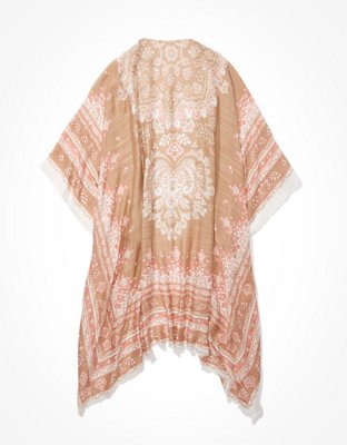 AE Paisley Midi Kimono