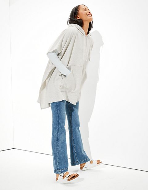 Женские худи American Eagle AE Oversized Poncho