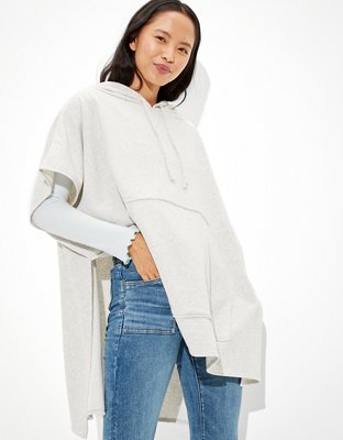 Женские худи American Eagle AE Oversized Poncho — фото 4