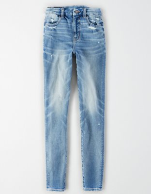 Женские джинсы American Eagle AE Dream Curvy Super High-Waisted Jegging — фото 2