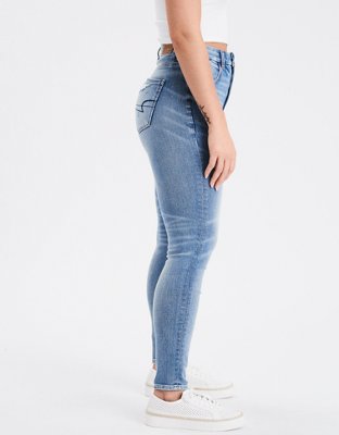 Женские джинсы American Eagle AE Dream Curvy Super High-Waisted Jegging — фото 3