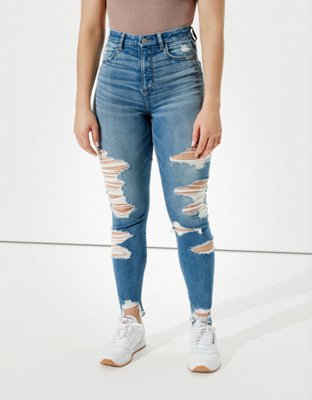 American eagle jeans high hot sale waisted