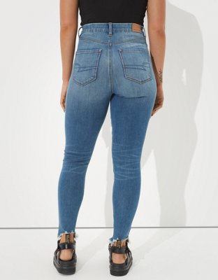 Женские джинсы American Eagle AE 360 Ne(x)t Level Curvy Highest Waist Jegging — фото 2