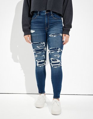 American Eagle - AEO Denim X Hi-Rise Jegging in Black Slash, $59.95