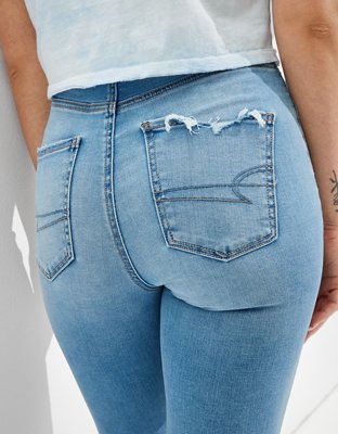 Женские джинсы American Eagle AE Forever Soft Curvy Highest Waist Jegging — фото 5