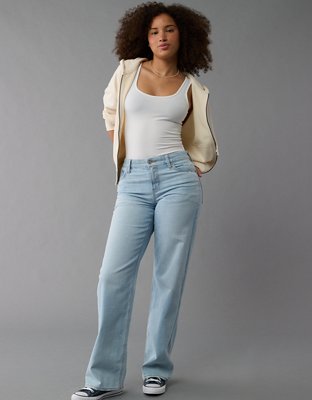 High waisted stretch jeans hotsell