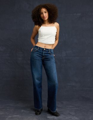 AE Stretch Curvy High-Waisted Stovepipe Jean