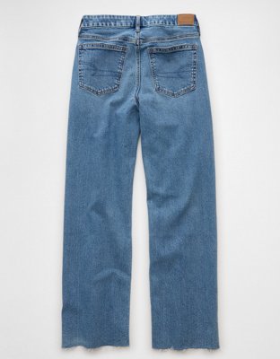 Jean-cigarette à taille haute en rondeur rigide et extensible AE