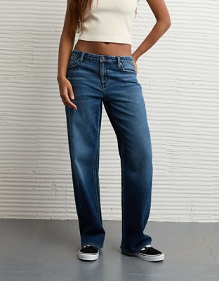 AE Stretch Curvy High-Waisted Stovepipe Jean