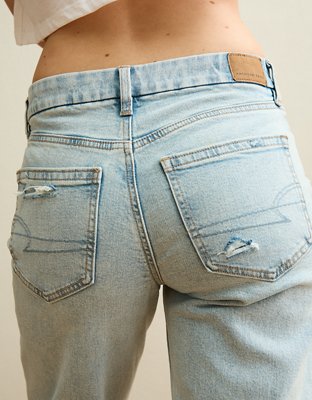 AE Curvy High-Waisted Stovepipe Jean
