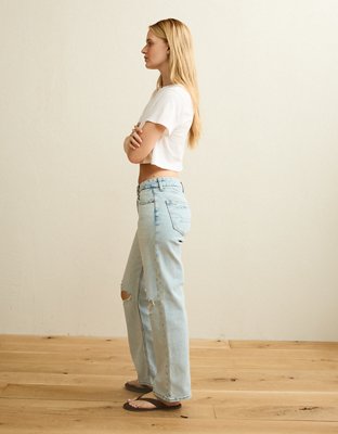 AE Curvy High-Waisted Stovepipe Jean