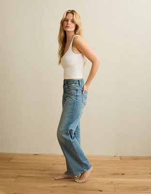 AE Curvy High-Waisted Stovepipe Jean