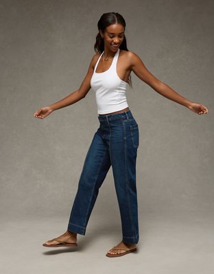AE Curvy High-Waisted Stovepipe Jean