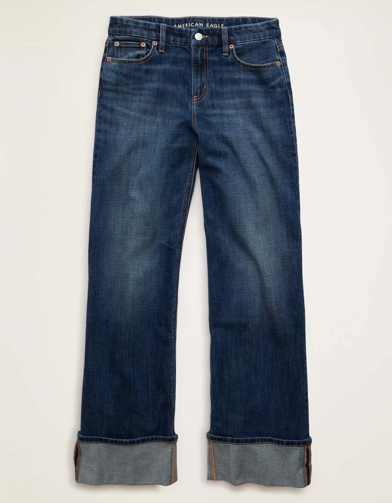 AE Curvy High-Waisted Stovepipe Jean