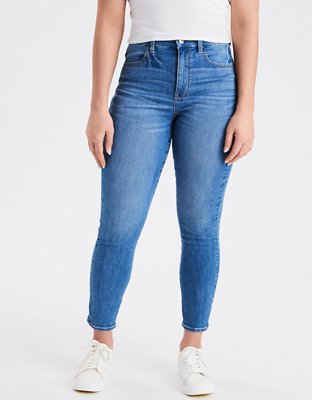 American eagle curvy hot sale high waisted jeggings