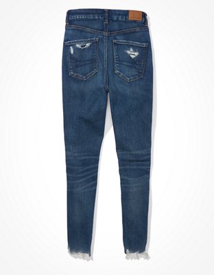 AE Ne(x)t Level Ripped Curvy Super High-Waisted Jegging Crop