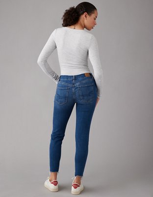 AE Next Level Curvy High-Waisted Cropped Jegging