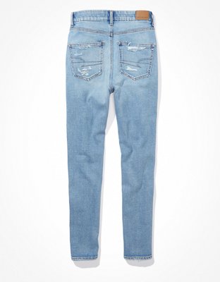 AE Stretch Ripped Curvy Mom Jean