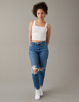 Curvy 2024 stretch jeans