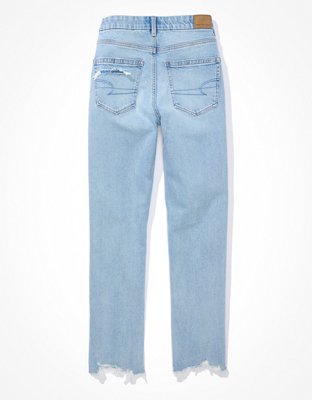 AE Strigid Patched Mom Jean